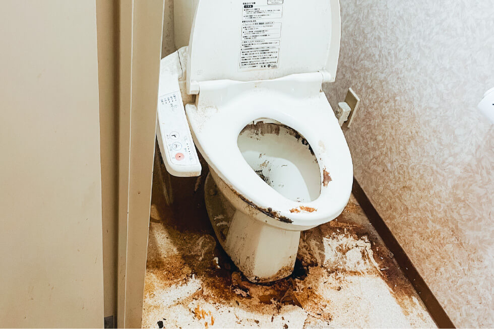 トイレクリーニングBEFORE